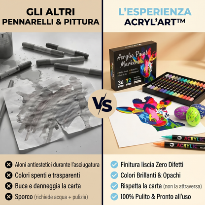 L'ACRYL'ART™ - Pennarelli Acrilici